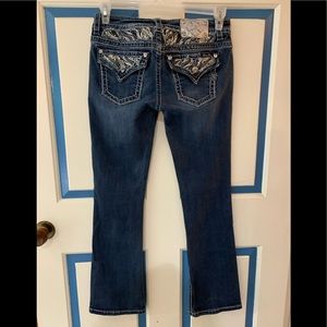 Miss Me Size 30 Signature Boot Cut Embellished Pockets Women’s Jeans in VGC